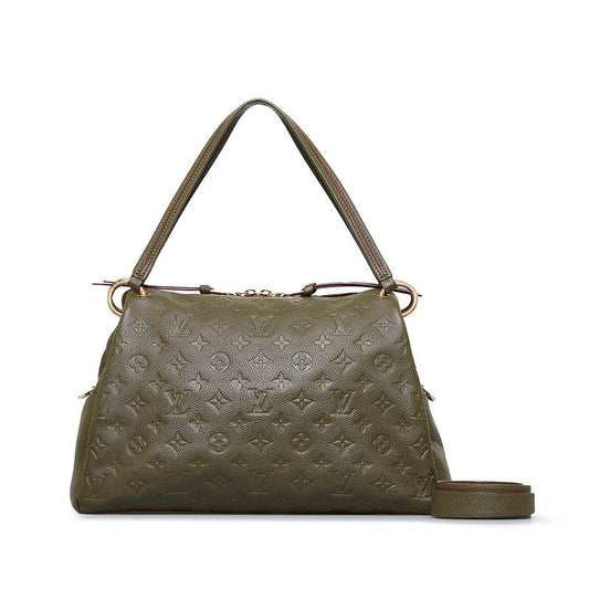 Louis Vuitton Empreinte Ponthu PM Shoulder Bag Khaki