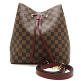 Louis Vuitton  Damier Neonoe Cherry Berry Shoulder Bag Brown