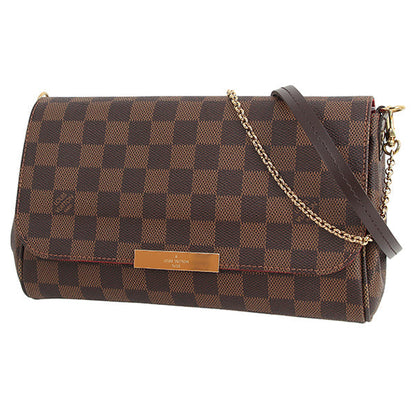 Louis Vuitton Shoulder Bag Favorite MM Damier Brown Chain Bag