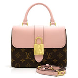Louis Vuitton Monogram Locky BB Rose Poodle 2WAY Bag