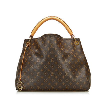 Louis Vuitton Monogram Artzi GM Shoulder Bag Brown