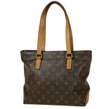 Louis Vuitton Piano Tote Shoulder Bag Monogram Brown