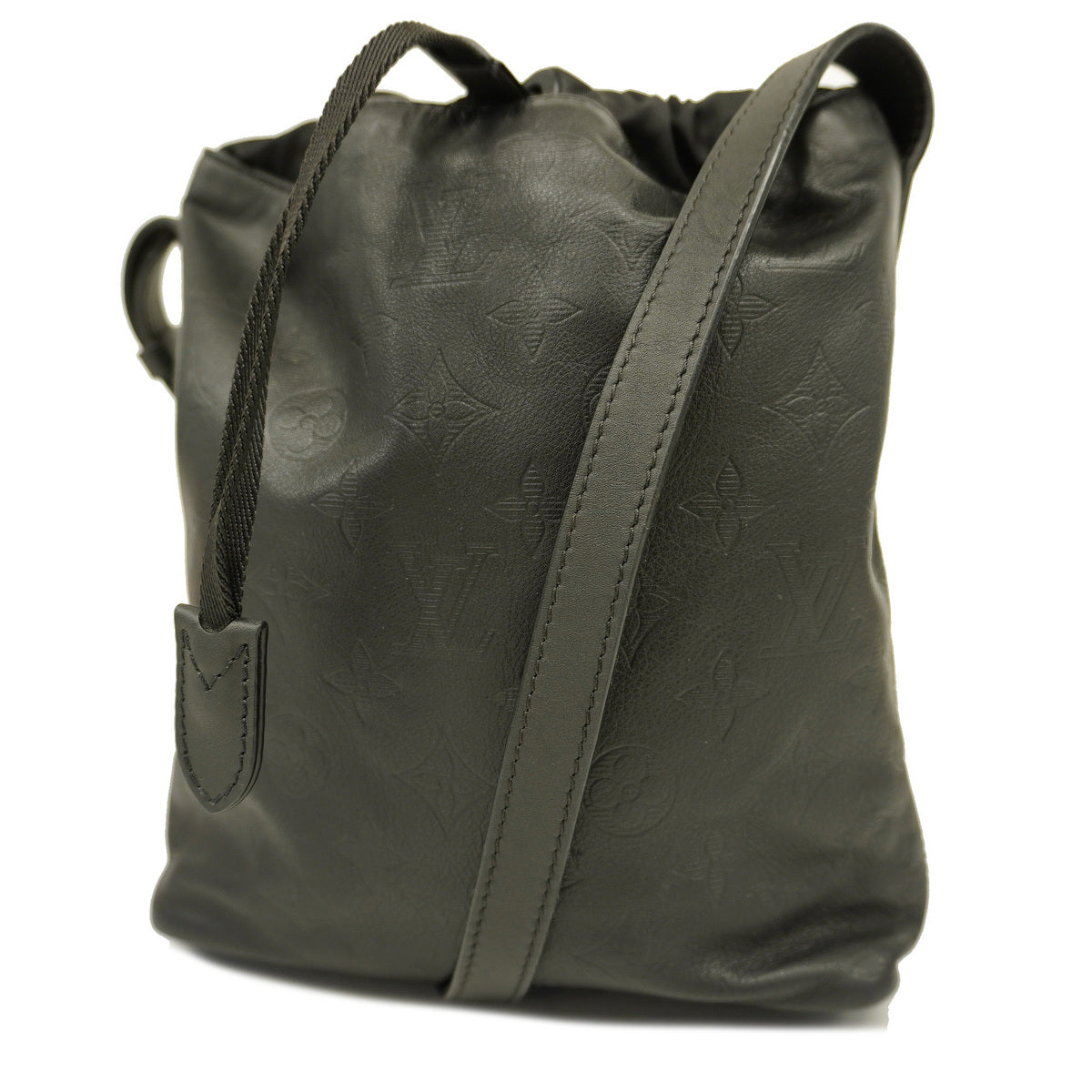 Louis Vuitton Shoulder Bag Monogram Shadow Nano Bag Noir