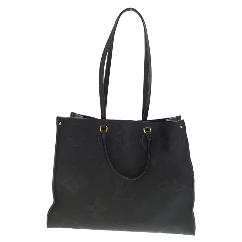 Louis Vuitton Monogram Giant On The Go GM Shoulder Bag 2way Bag Black