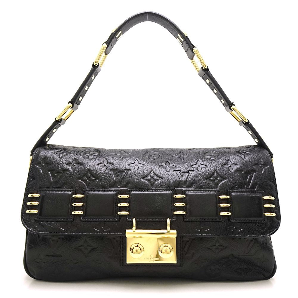 Louis Vuitton Monogram Maidia Louvre Noir Shoulder Bag Black