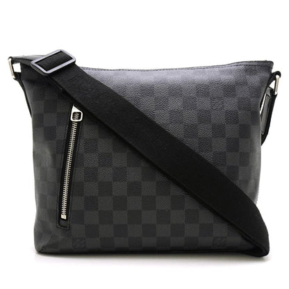 Louis Vuitton Damier Graphite Mick PM Diagonal Shoulder Black