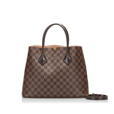 Louis Vuitton Damier Kensington Shoulder Bag 2way Ebene Brown