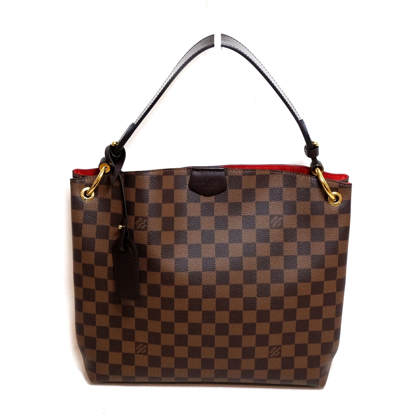 Louis Vuitton Graceful PM Shoulder Bag Bag PVC Coated Canvas