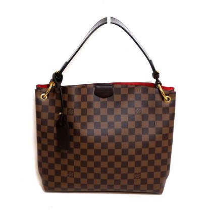 Louis Vuitton Graceful PM Shoulder Bag Bag PVC Coated Canvas