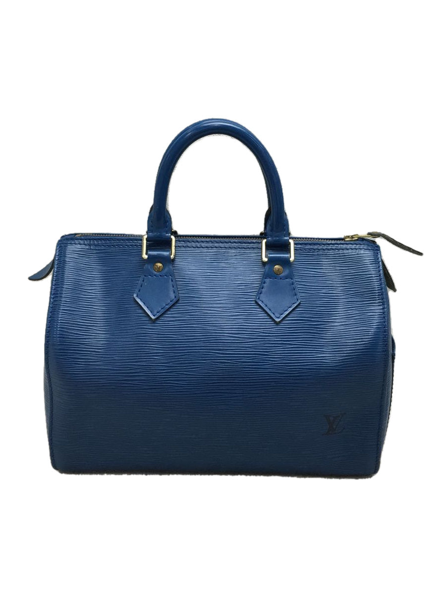 Louis Vuitton Speedy 25 Epi BLUL Eather