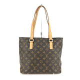 Louis Vuitton Cover Piano Monogram Shoulder Bag Brown