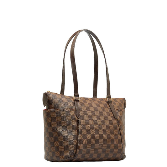 Louis Vuitton Damier Totally PM Handbag Tote Bag Brown