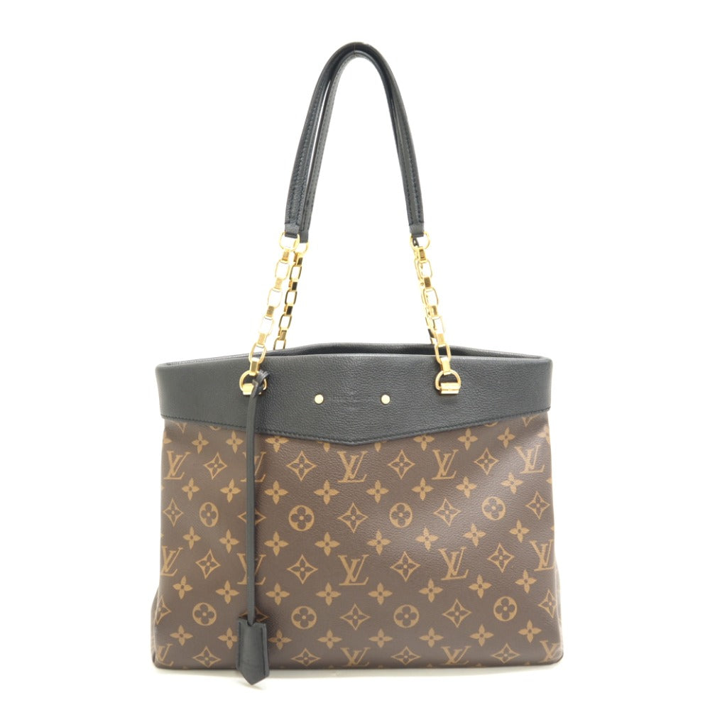 Louis Vuitton  Pallas Shopper Monogram Handbag Brown