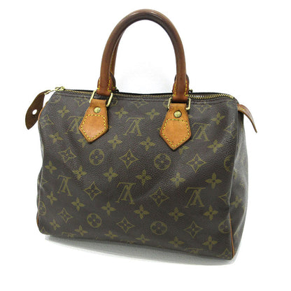 Louis Vuitton Monogram Speedy 25 Handbag Boston Bag