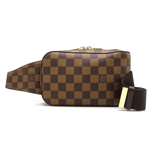 Louis Vuitton Damier Jeronimos Ebene Body Bag Brown