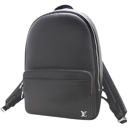 Louis Vuitton Taiga Alex Backpack Rucksack Leather Black