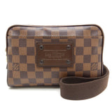 Louis Vuitton Damier Bum Bag Brooklyn Ebene Waist Pouch Body Bag