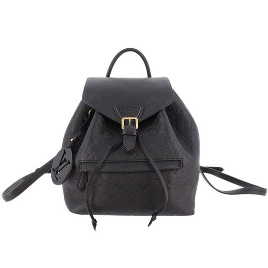 Louis Vuitton Amplant Montsouris PM Backpack Leather Black