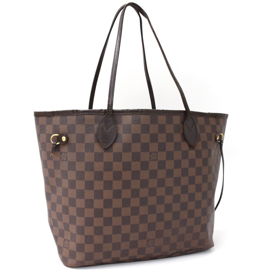 Louis Vuitton Tote Bag Neverfull MM Damier Ebene Brown