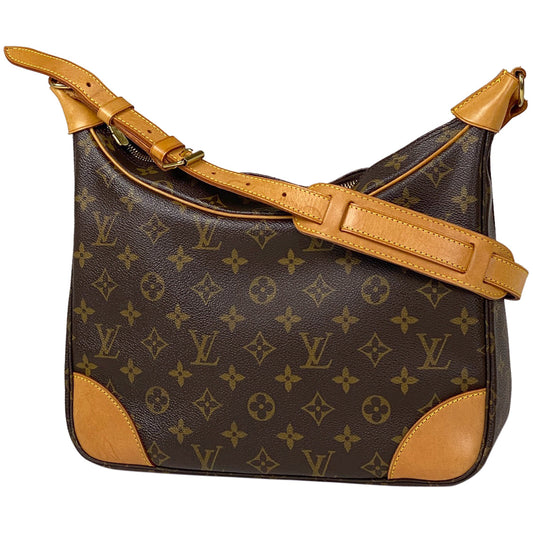 Louis Vuitton Boulogne 30 Shoulder Bag Monogram Brown