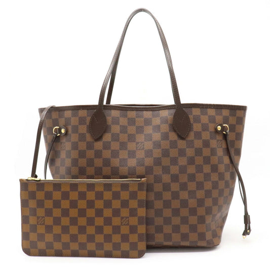Louis Vuitton Damier Neverfull MM Tote Shoulder Bag