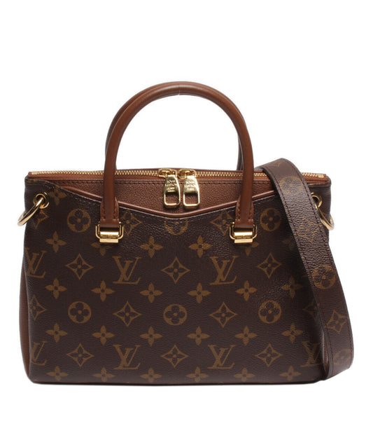Louis Vuitton 2way Shoulder Bag Handbag Pallas BB Monogram