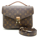 Louis Vuitton Monogram Pochette Metis MM Brown 2WAY Bag