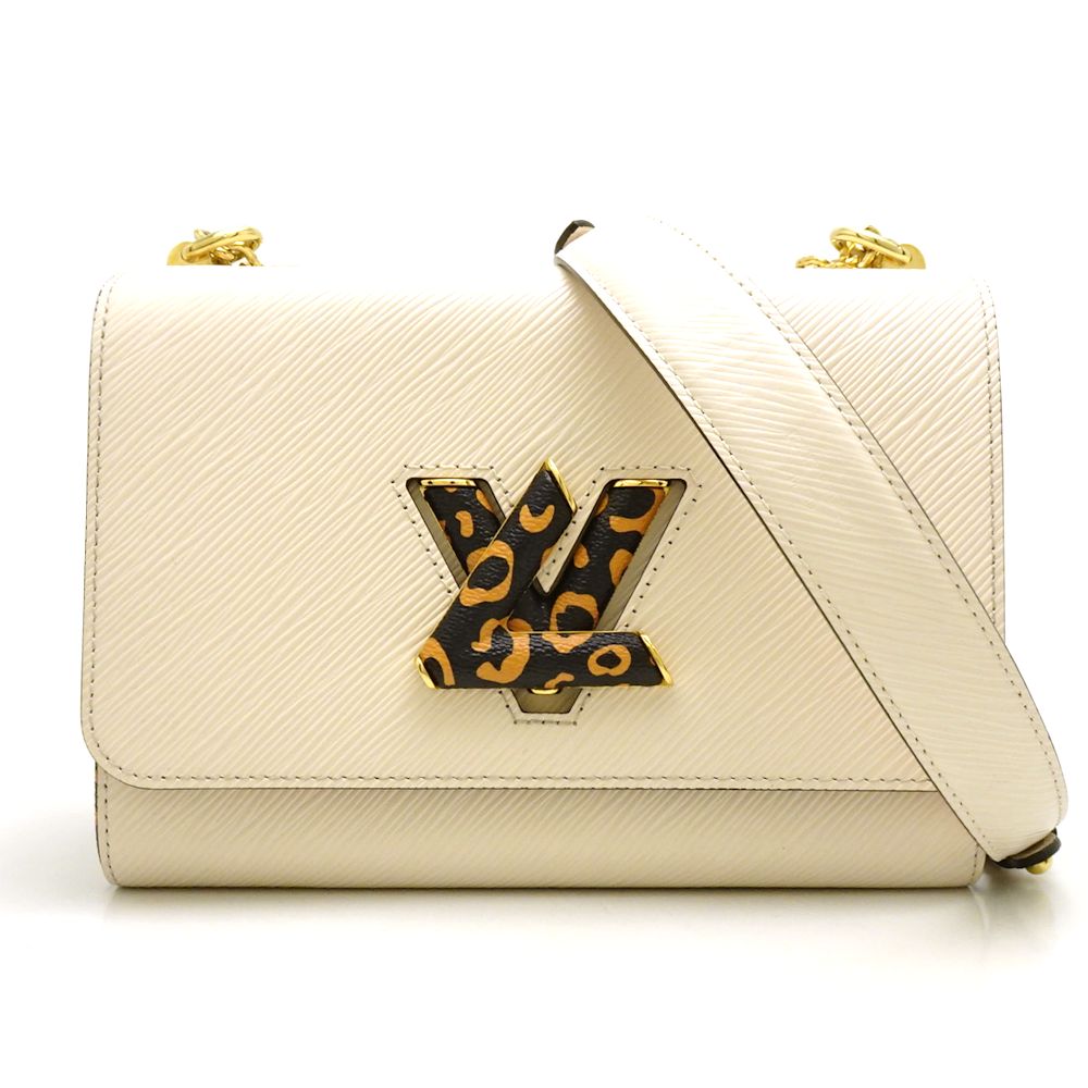 Louis Vuitton Epi Twist MM Leopard Shoulder Bag