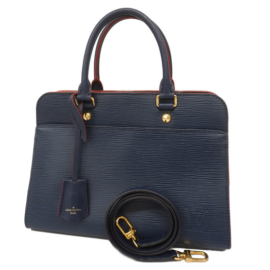 Louis Vuitton Epi Vaneau MM Andigo Blue