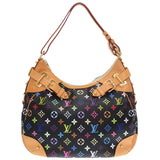 Louis Vuitton Monogram Multicolor Greta Noir Shoulder Bag Black