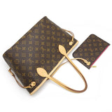 Louis Vuitton Monogram Neverfull PM Pivoine Tote Bag
