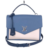 Louis Vuitton My LockMe Blue Ivory Handbag
