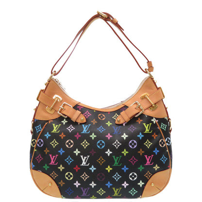 Louis Vuitton Monogram Multicolor Greta Shoulder Bag Noir Black