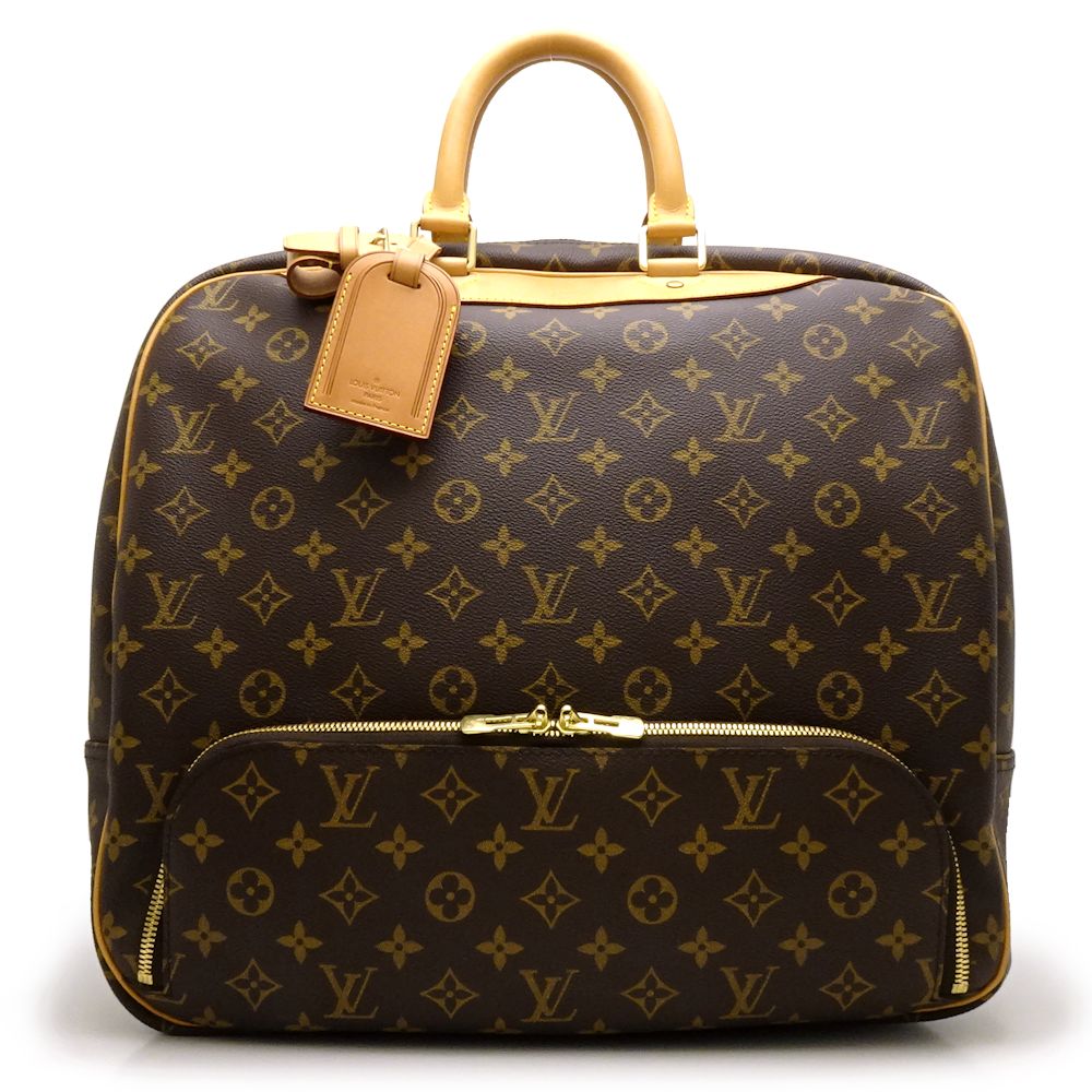 Louis Vuitton Monogram Evasion Brown Boston Bag
