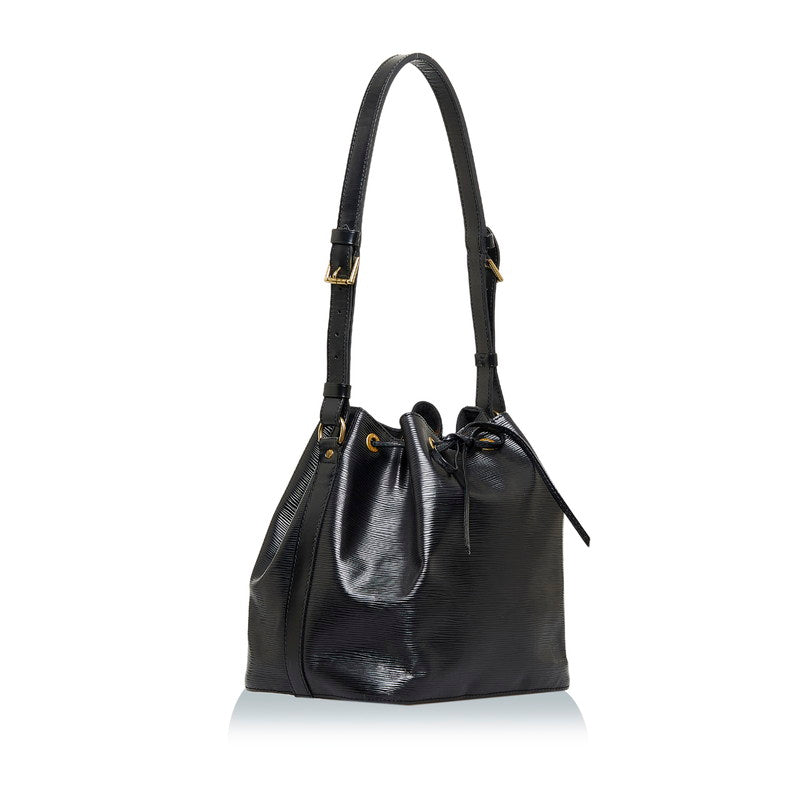 Louis Vuitton Epi Petite Noe Shoulder Bag Noir Black Leather