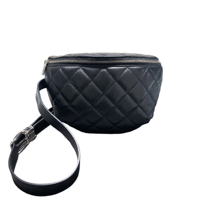 Chanel Matelasse Waist Bag Black