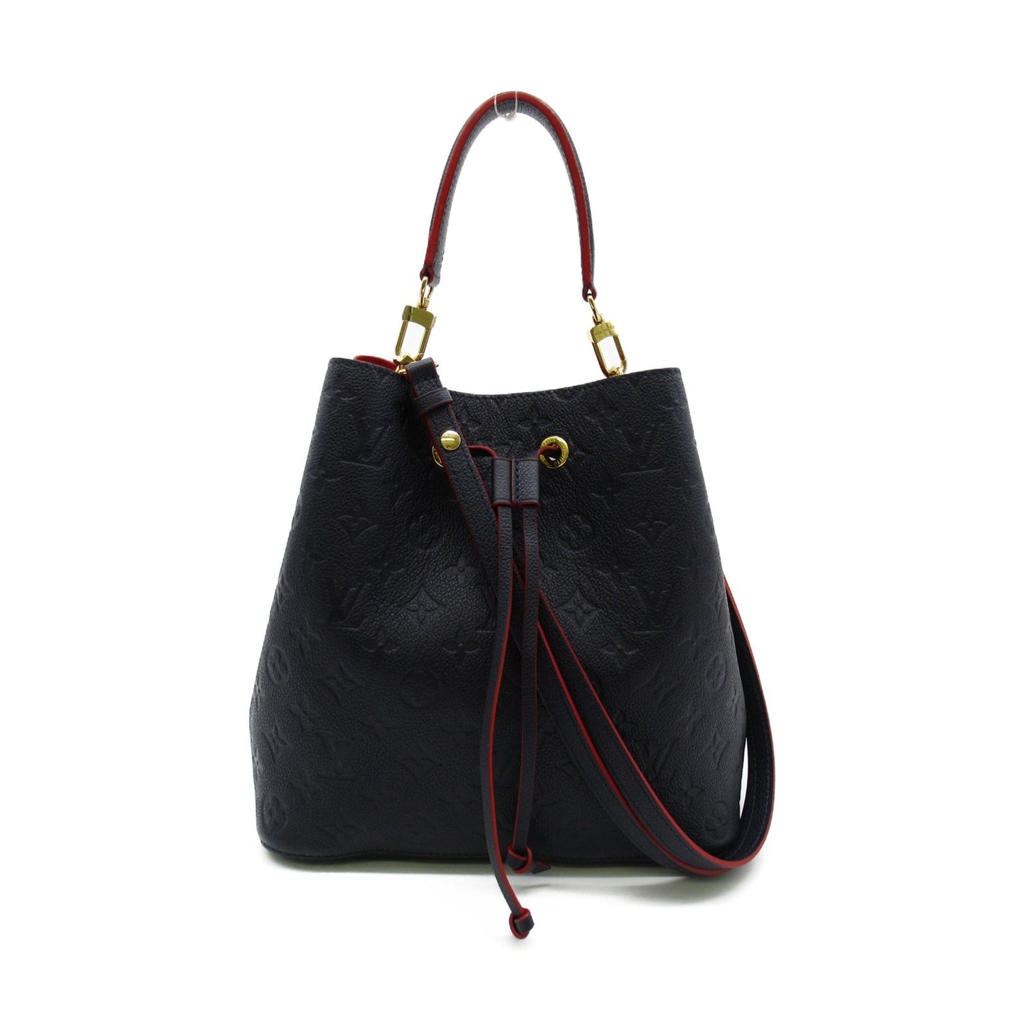 Louis Vuitton Neonoe Shoulder Bag Monogram Implant Marine Rouge