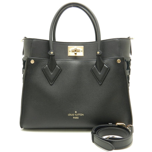 Louis Vuitton On My Side Noir Calf 2WAY Bag Black
