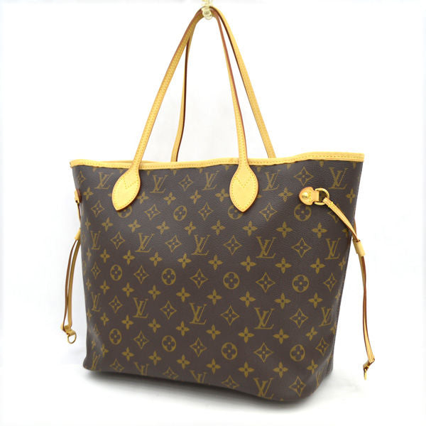 Louis Vuitton Neverfull MM Tote Bag Monogram PVC Brown