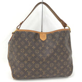 Louis Vuitton Delightful PM Hobo Bag Monogram Brown