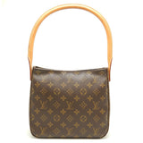 Louis Vuitton Monogram Looping MM Brown  Shoulder Bag