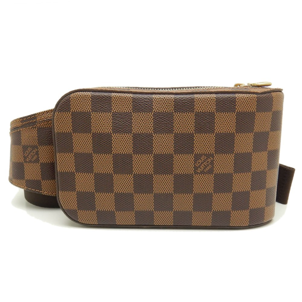 Louis Vuitton Damier Jeronimos Ebene Body Bag Brown