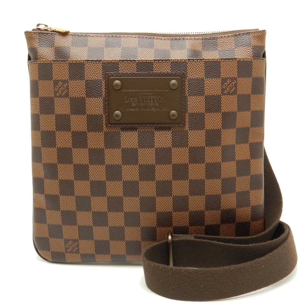 Louis Vuitton Damier Pochette Pratt Brooklyn Ebene