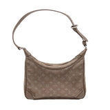 Louis Vuitton Little Boulogne Monogram Satin Noir Handbag