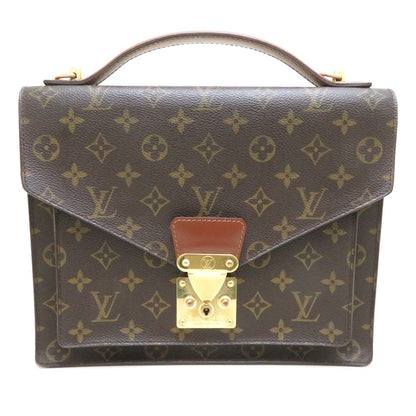 Louis Vuitton Monogram Monceau Brown Handbag