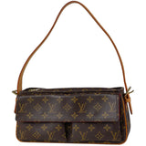 Louis Vuitton Viva Cite MM Shoulder Bag Monogram Brown