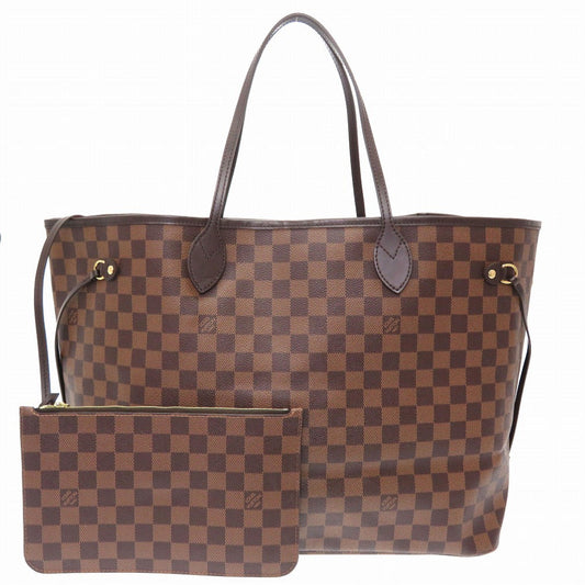 Louis Vuitton Damier Neverfull GM Tote Bag Brown