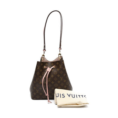 Louis Vuitton Rose Poodle Shoulder Bag Monogram Neonoe