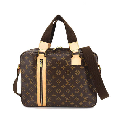 Louis Vuitton Monogram Sac Bosphore 2 Way Hand Shoulder Bag Brown