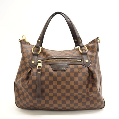Louis Vuitton Evora MM Damier Handbag Brown